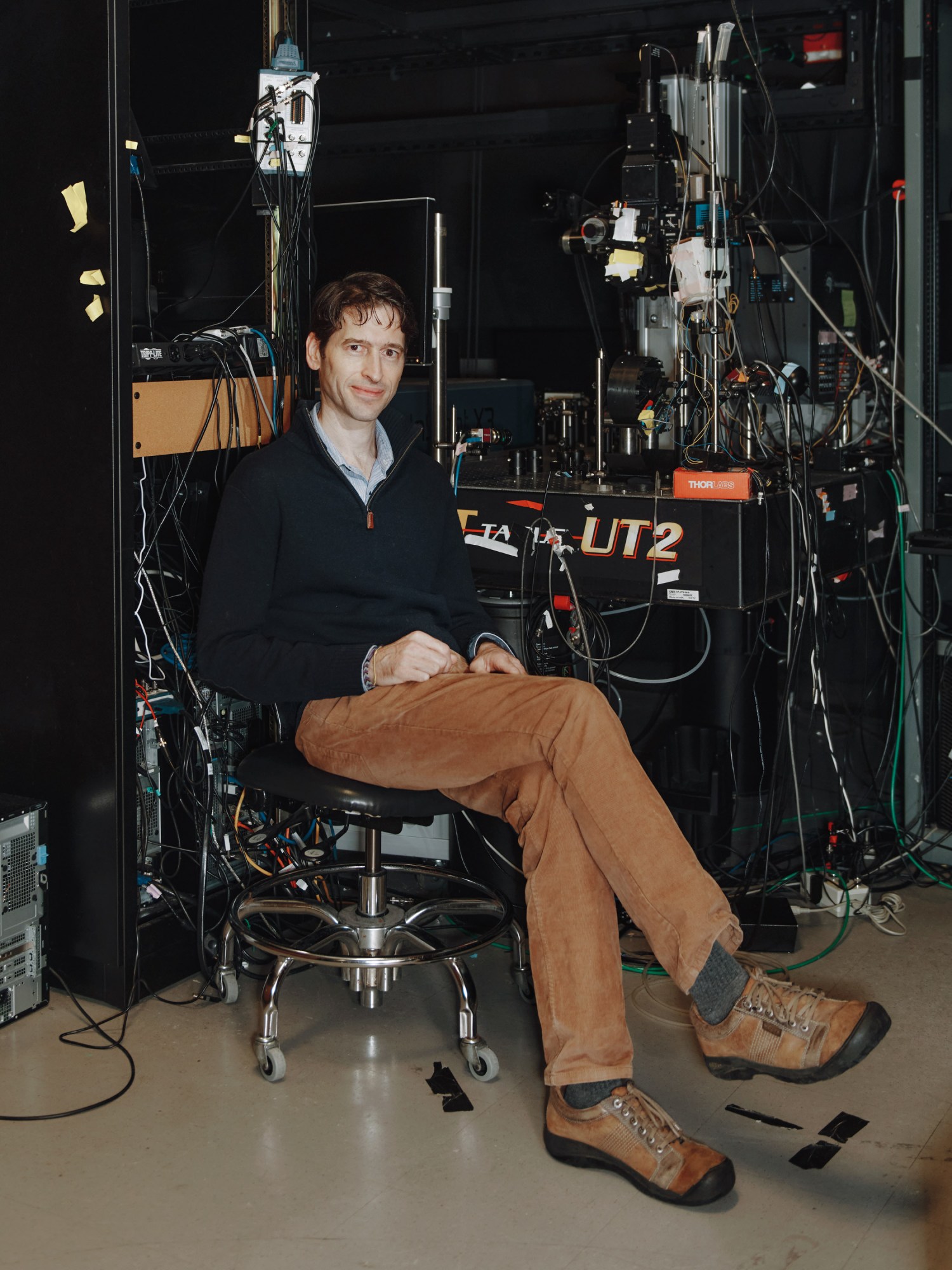 Mark Andermann seated
