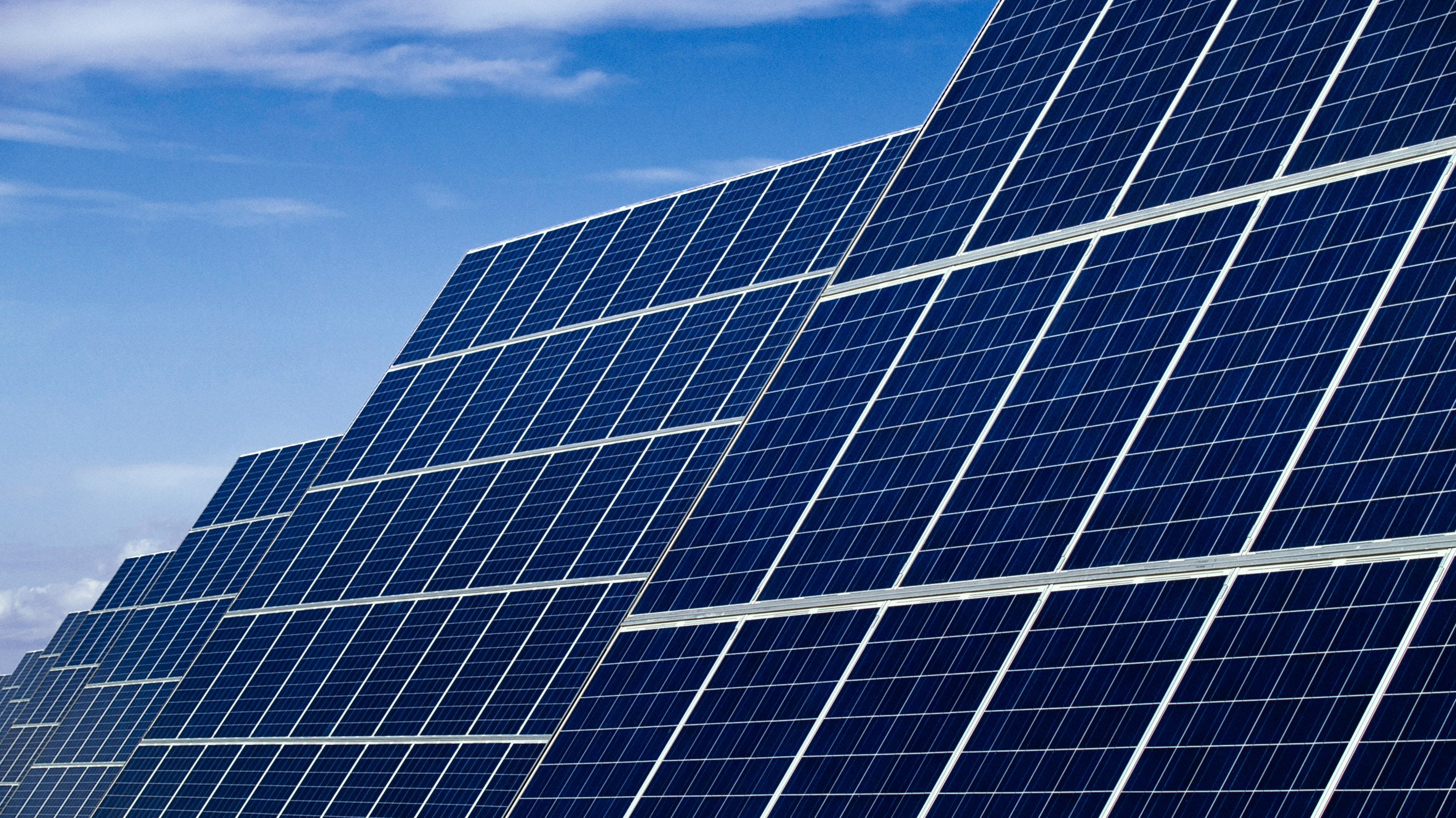 solar panels concept